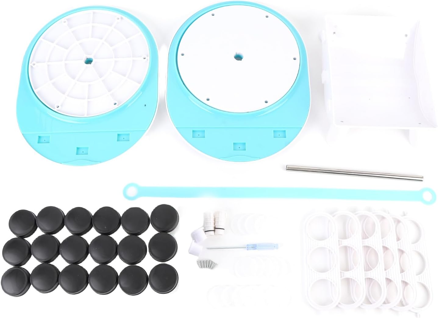 360° Rotating Spice Organizer - Countertop Space-Saving Carousel for Kitchen, Pantry & Bathroom