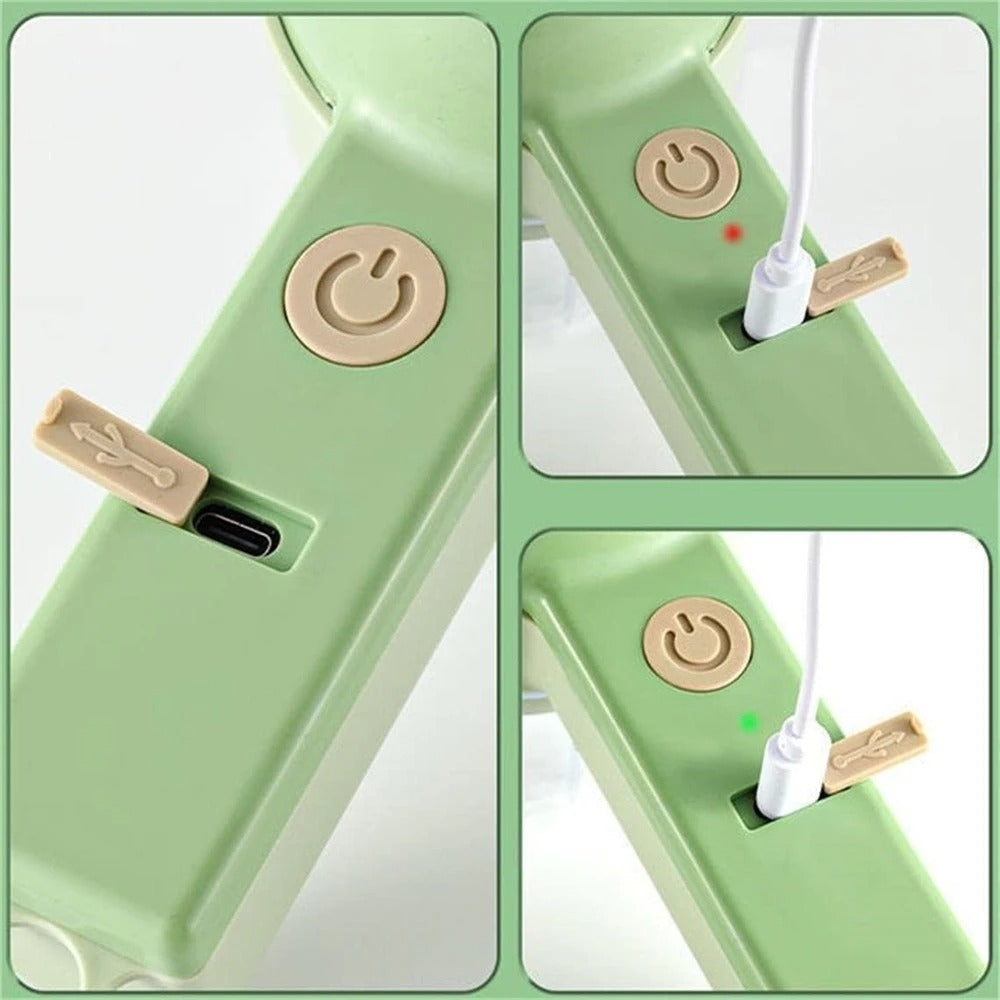 4-in-1 Rechargeable Handy Vegetable Slicer – With Box Packing